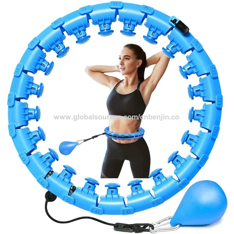 Smart Hula Hoop - Adjustable Waist Size, Perfect Indoor Workouts