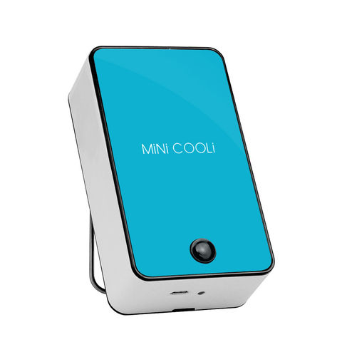 Crystals 360° Bladeless Handheld Fan - USB Rechargeable Portable Desktop Cooler, 3 Speeds