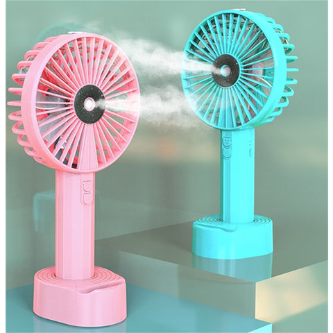 KECYCEYN Ventilador De Mano Portátil Ventilador Portátil Personal Con Rotacion De 15 De 3 Velocidades Ajustable Recargable Por Usb Pequeno