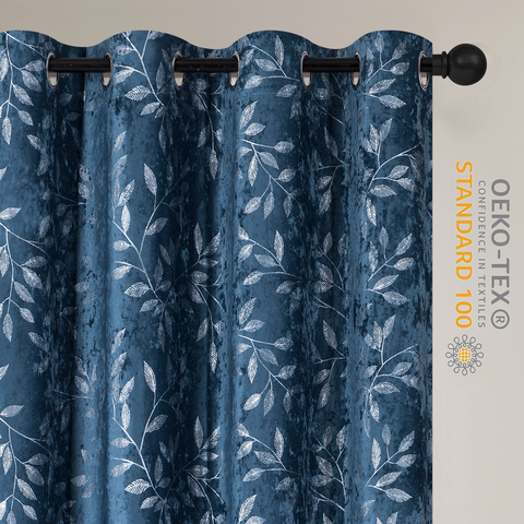 Printed deals curtain material