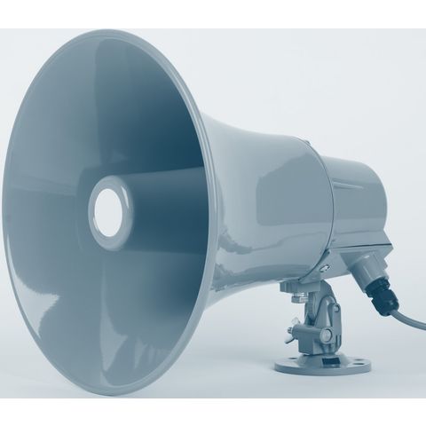 Haut-parleur Sirène 100W 6 Ohms - Alerte Voiture - Corne Puissante Aluminium - Xprite