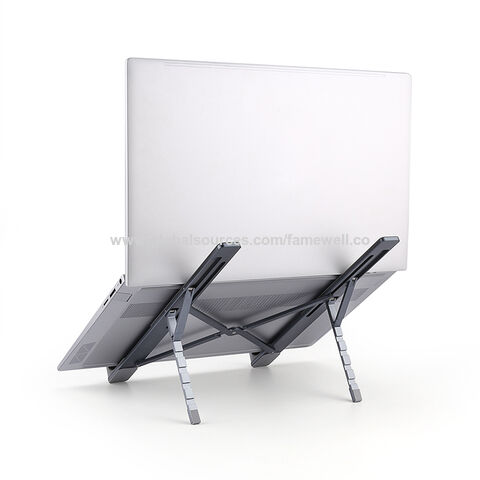 Support de tablette pour ordinateur portable en aluminium, support