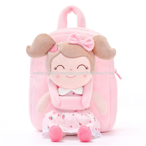 Kawaii Rabbit Doll Plush Bag Student Bunny Backpack Girl Travel