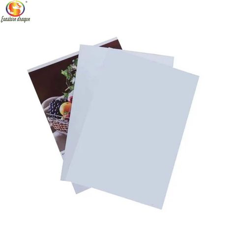 Buy Wholesale China Coated Gloss Paper 80gsm 100gsm Papel & Art Coated Paper  at USD 825