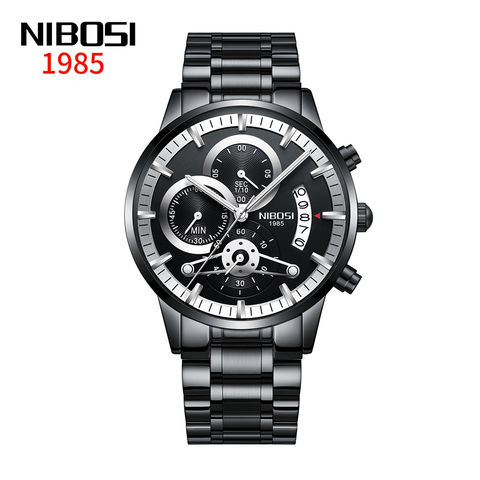 Compre Nibosi 2309 1 Relojes Para Hombre Reloj Dorado Para Hombre