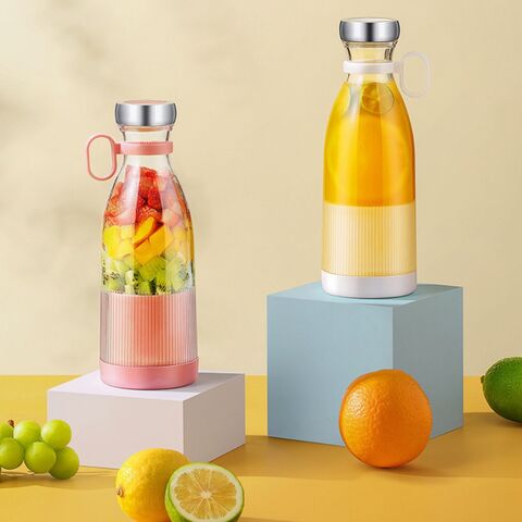 Wireless Charging Electric 4-Blade Mini Blender, Portable Blender, Fruit Blender, Fruit Extractors