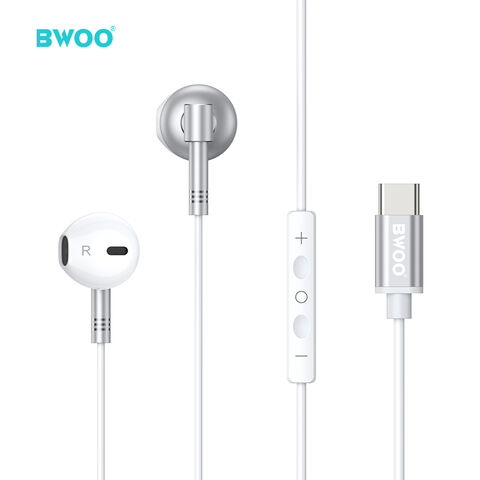 Buy Wholesale China Bwoo New Arrival Metal Earphone With Mic 1.2m