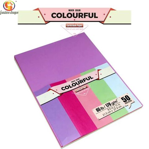 Sticker Paper Red Color 110gsm 180gsm 200gsm 250gsm 300gsm 350gsm Red Color Board Art Paper ...