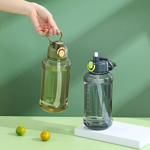Buy Wholesale China Water Bottle With Times To Drink & Straw -large ...