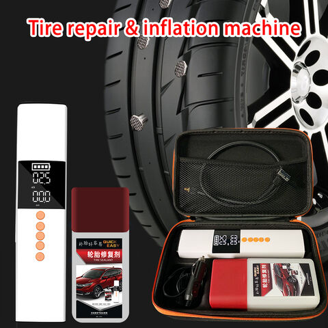 Buy Wholesale China Tire Puncture Repair Kit Electronic Pumps For Car Tire  Repair Kit Continental Truck Tubeless Bike Motorcycle Flat Bicycles & Tire  Inflator at USD 51.5