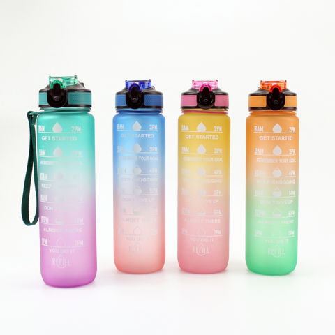 Leak Proof Water Bottle With Straw, Portable Sports Mug With