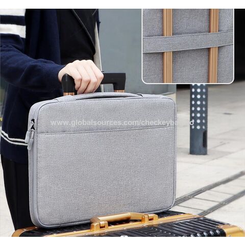 Sacoche d'ordinateur portable professionnelle antichoc, Housse de protection mince avec poignée pour ordinateur portable, compatible avec les modèles 13.3/14.1/15.4/16 pouces