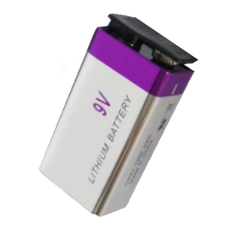 Buy Wholesale China Thin Cell Cp9v Li-mno2 Battery 9v 1200mah Lithiuum