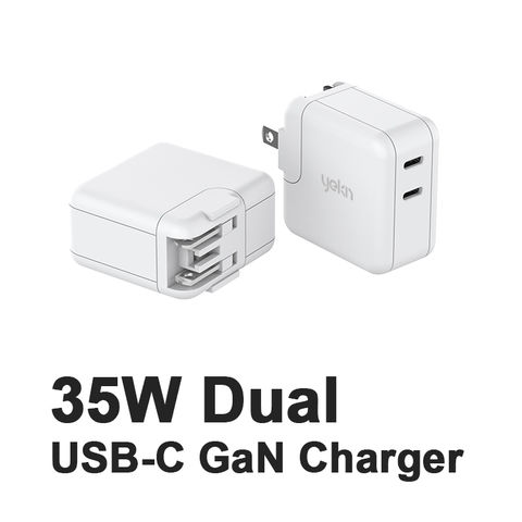 Dual USB-C GaN Charger