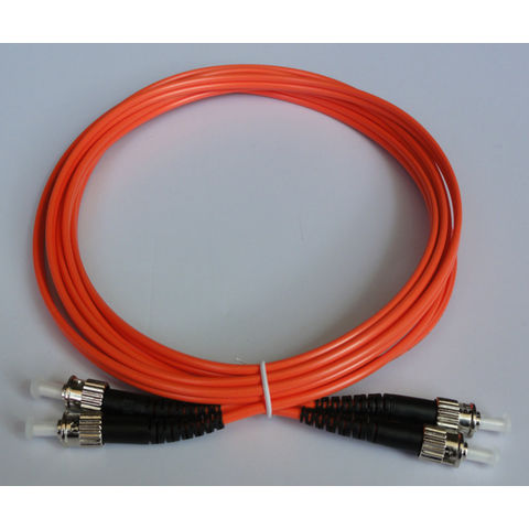 ST-ST de cable de fibra óptica OM1 (multimodo)