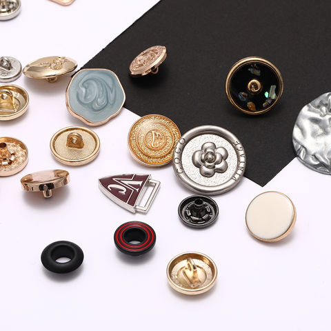 Fashion Buttons Custom Logo Embossed Metal Snap Buttons for Clothes - China  Snap Buttons and Buttons price