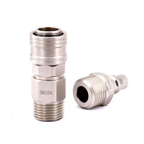 Buy Wholesale China 1/4 Npt Female Threads Pneumatic Couplings  Quick-disconnect Threaded Fittings 90degree Elbow Adapters Aluminum Plugs &  Pneumatic Couplings at USD 1