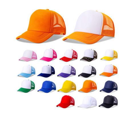 Top Headwear Blank Trucker Hat - Mens Trucker Hats Foam Mesh Snapback
