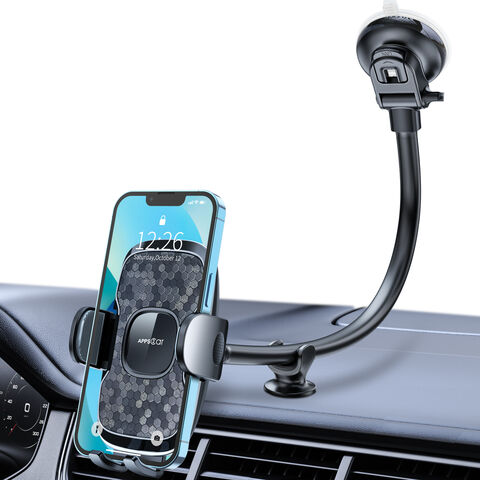 Support Téléphone Voiture à Ventouse – Bras Long – Universel Pour Smartphone – Neuf Avec Garantie