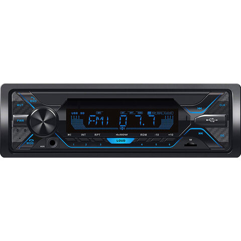 Factory Direct High Quality China Wholesale Hot Sell One Din 7 Colors Universal Car Radio Lcd Display App Function Car Audio Heat Sink Bt Aux Car Tape Mp3 Player 8.8 from Jiangmen