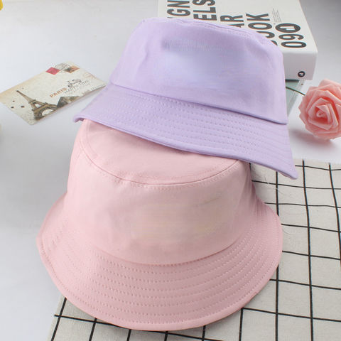 Designer Bucket Hat Drawstring Flower Short-brimmed Fisherman Cap