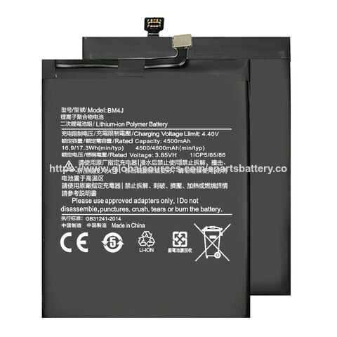 Replacement Battery Bm4j For Xiaomi Redmi Note Pro 4500mah