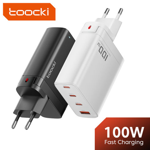 Chargeur GaN 65W Ou 100W 4 En 1 Charge Rapide Pour Ordinateur