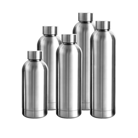 Bouteille d'eau isolée 500ml, Double paroi, Acier inoxydable sous vide, Bouteille de sport en métal étanche, Maintient les boissons chaudes for sale at factory direct price