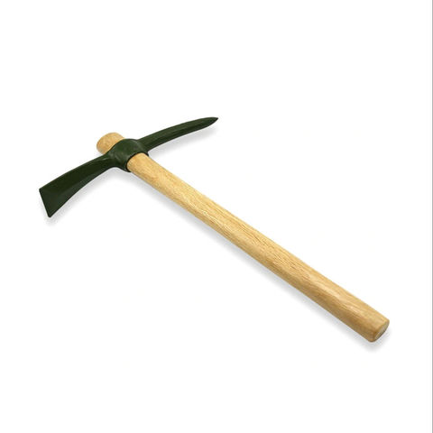 Agricultural tool deals like a pickaxe