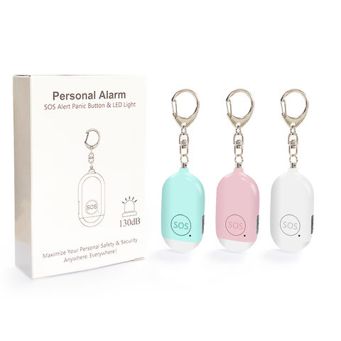 Alarma de Seguridad Personal con Luz Led - SOS Personal Alarm