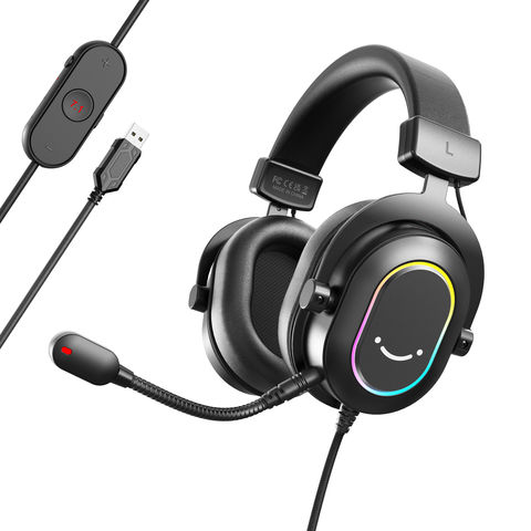 Buy Wholesale China Fifine H6 Noise Cancelling Rgb Headphone Gamer