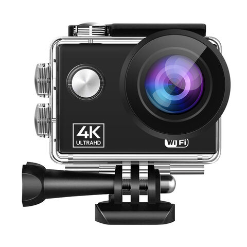 Caméra Sport Étanche 4K WIFI Écran IPS 2" - Idéale pour Sports Extrêmes et Activités de Plein Air