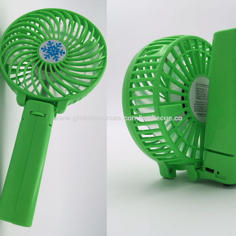 Vert - Ventilateur de cou Portable 4000mAh, pliable, Rechargeable