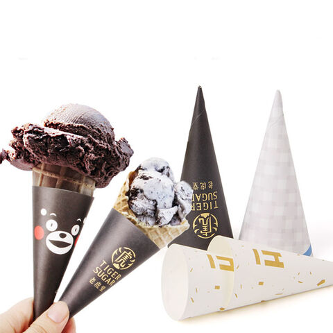 Custom Printed Paper Cones - Paper Cone Packaging