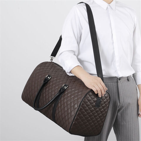 factory style deluxe travel tote bag Lo & Sons Catalina - Eco Friendly Canvas three front pockets for easy access Flying Circle Deluxe Travel Tote