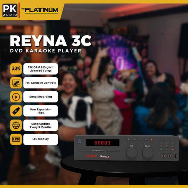 مشغل كاريوكي بلاتينيوم كاريوكي REYNA 3C نوع DVD للكاريوكي المنزلي for sale at factory direct price