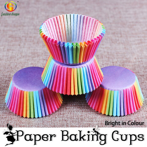 Papel para Hornear Grado Alimenticio con Recubrimiento de PE 280 GSM Anti-Rizado a Prueba de Humedad para Moldes de Muffin for sale at factory direct price