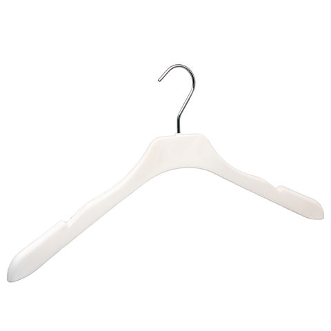Buy Wholesale China 100% Degradable Pla Hanger Plastic Hanger With Notch  Can With Metal Bar Hangers For Clothing Store & Plastic Hanger at USD 0.32