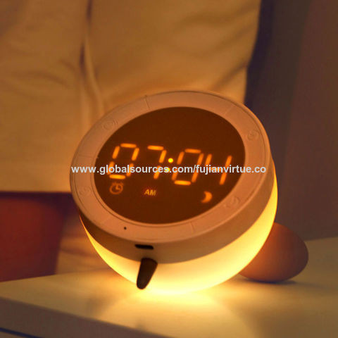 Buy Wholesale China Sleep Trainer Cute Table Alarm Clock Touch Control ...