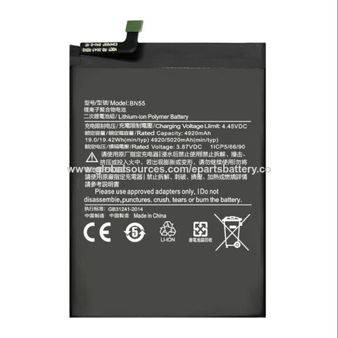 redmi note 5 pro battery model name