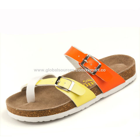Buy Wholesale China Women's Cork Sandals With Pu Upper And Eva Outsole ...