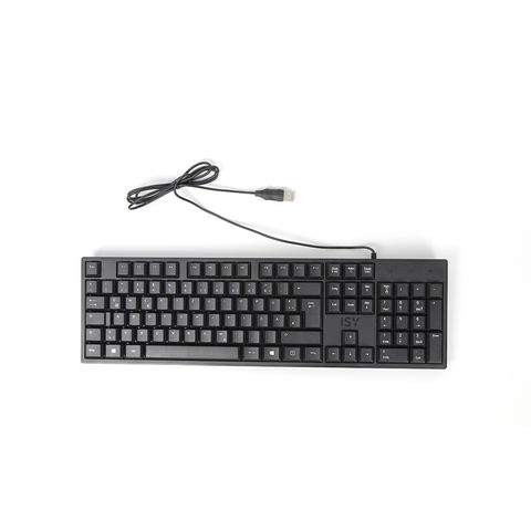 Buy Wholesale China Basics Low-profile Wired Usb Computer Keyboard ,low ...