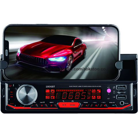 Voiture Lecteur MP3 stéréo Auto Radio Radio voiture BT dans 12V-Dash 1 DIN  FM Aux In du récepteur USB SD MP3 - Chine Voiture radio, GPS