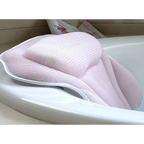 Bath Pillow, Air Mesh Bath Cushion, Bathtub Pillow Full Body, Full Body Mat  Cushion Headrest, Quick Drying Bath Cushion Lumber Mat, Non Slip Spa