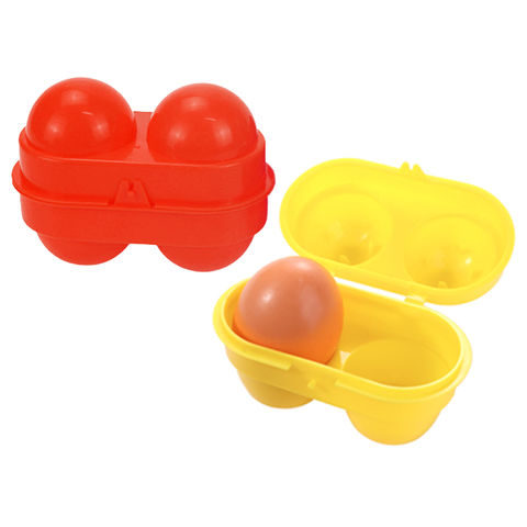 Egg Holder for Refrigerator and Countertop - BPA Free.This double