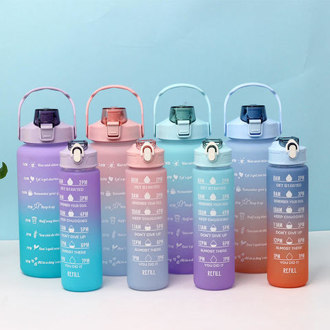 Buy Wholesale China 0.8l/ 2l Gallon Set 3d Sticker Plastic Water Bottle ...