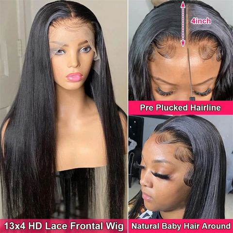 Affordable Human Hair Lace Frontals Closure Wigs