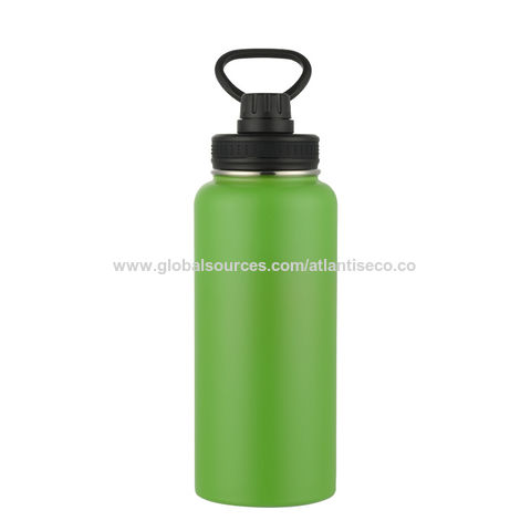 Eco-Friendly Double Wall Custom Logo Bottle Water Wide Mouth Vacuum  Insulated Drink Sport Stainless Steel Water Bottle 32oz 1L - China Water  Bottle and Travel Tumbler price