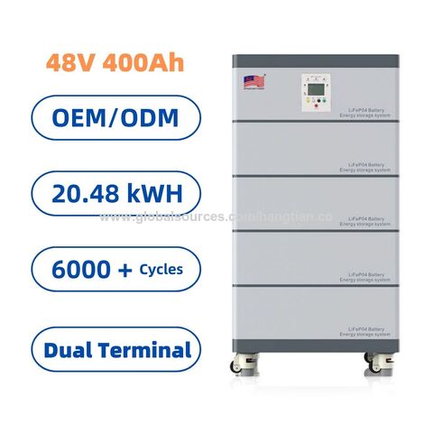 Buy Wholesale China 20kwh Stackable Battery Lifepo4 48v 10kwh Solar ...