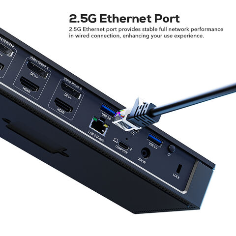 Highest Spec Displaylink Giga Ethernet 100w Pd Triple 4k@60hz 10g ...